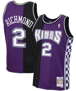 Mitch Richmond Sacramento Kings 1994/95 Hardwood Classics Swingman Jersey Purple Notable