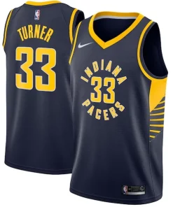 Myles Turner Indiana Pacers Nike Swingman Distingué Jersey Navy Icon Edition