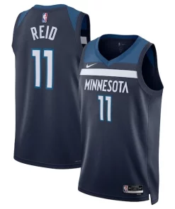 Naz Reid Minnesota Timberwolves Nike Unisex Swingman Bold Jersey Icon Edition Navy