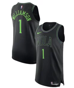 Nike Zion Williamson New Orleans Pelicans Authentic Jersey City Splendide Edition Black