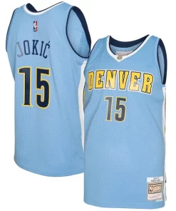 Nikola Jokic Denver Nuggets 2016/17 Swingman Jersey Light Classique Blue