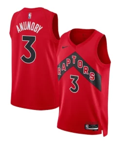 OG Anunoby Classique Toronto Raptors Nike Unisex Swingman Jersey Icon Edition Red