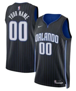 Orlando Magic Nike Unisex Swingman Incontournable Custom Jersey Black Icon Edition