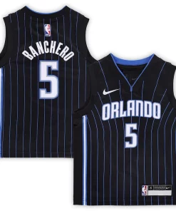 Paolo Banchero Orlando Magic Nike Preschool Superbe Swingman Player Jersey Icon Edition Black
