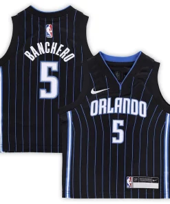 Paolo Banchero Orlando Magic Nike Toddler Swingman Player Jersey Icon Magnifique Edition Black