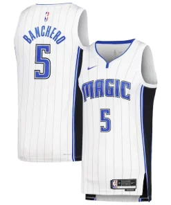 Paolo Banchero Orlando Magic Nike Unisex Swingman Jersey Association Magnifique Edition White