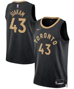 Pascal Siakam Toronto Raptors Nike Refiné Unisex 2022/23 Swingman Jersey City Edition Black