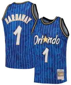 Penny Hardaway Orlando Magic Hardwood Classics 1994/95 Lunar New Year Swingman Exceptionnel Jersey Blue