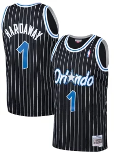 Penny Hardaway Orlando Magic Hardwood Classics Unique Swingman Jersey Black