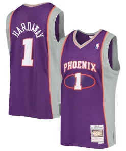 Penny Hardaway Phoenix Suns Éclatant 2001/02 Hardwood Classics Swingman Jersey Purple/White