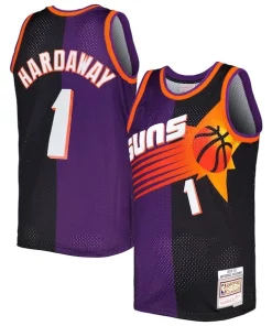 Penny Hardaway Phoenix Suns Hardwood Classics 1999/00 Split Captivant Swingman Jersey Purple/Black