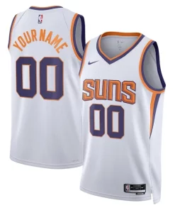 Phoenix Suns Nike Unisex 2022/23 Swingman Classique Custom Jersey White Association Edition