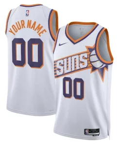 Phoenix Suns Nike Unisex Swingman Custom Jersey Personalisable White Association Edition