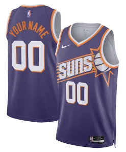 Phoenix Suns Nike Unisex Swingman Luxueux Custom Jersey Purple Icon Edition