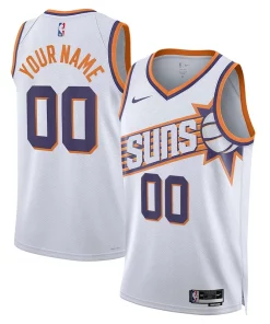 Phoenix Suns Nike Unisex Swingman Custom Jersey White Association Commémoratif Edition