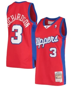 Quentin Richardson LA Clippers 2000/01 Hardwood Classics Swingman Jersey Bold Red