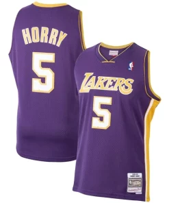 Robert Moderne Horry Los Angeles Lakers 1999/00 Hardwood Classics Swingman Jersey Purple