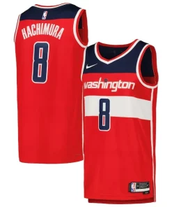 Rui Hachimura Washington Wizards Exquisite Nike Swingman Jersey Red