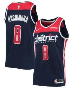 Rui Hachimura Washington Wizards Nike Swingman Player Jersey Superbe Icon Edition Navy