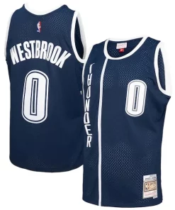 Russell Confortable Westbrook Oklahoma City Thunder 2015/16 Swingman Jersey Blue