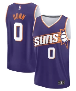 Ryan Dunn Phoenix Suns Youth 2024 NBA Draft Fast Break Player Jersey Confortable Icon Edition Purple