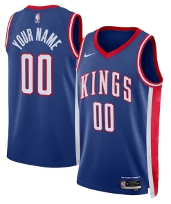 Sacramento Kings Superbe Nike Unisex 2024/25 Custom Swingman Jersey City Edition Blue