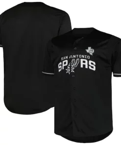 San Antonio Spurs Distingué Profile Big & Tall Pop Jersey Black