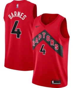 Scottie Barnes Toronto Premium Raptors Nike Youth Swingman Jersey Icon Edition Red/White