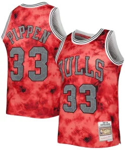 Scottie Pippen Chicago Bulls 1997/98 Galaxy Swingman Jersey Classique Red