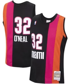 Shaquille O'Neal Miami Heat 2005/06 Hardwood Personalisable Classics Swingman Jersey Black
