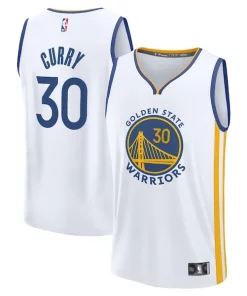 Stephen Curry Golden State Warriors Distingué Youth Fast Break Replica Player Jersey Association Edition White