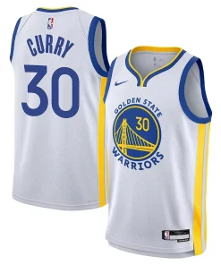 Stephen Curry Golden State Warriors Nike Youth Performance Classique Swingman Jersey Association Edition White