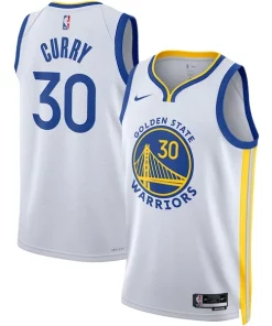 Stephen Curry Golden State Warriors Nike Unisex Swingman Jersey Association Edition White/Royal Gracieux