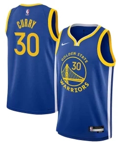 Stephen Curry Golden State Warriors Nike Youth Swingman Jersey Icon Edition Royal Exclusif