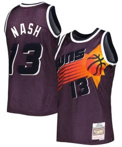 Steve Nash Phoenix Suns 1996/97 Hardwood Classics Off Court Swingman Bold Jersey Purple