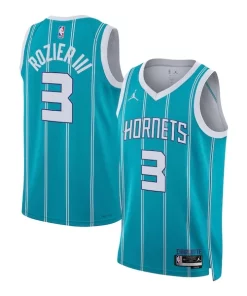 Terry Rozier Charlotte Hornets Jordan Brand Unisex Swingman Jersey Icon Edition Captivant Teal