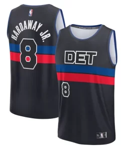 Tim Hardaway Jr. Detroit Pistons Youth Exclusif Fast Break Player Jersey Statement Edition Black
