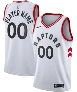 Toronto Raptors Confortable Nike 2020/21 Swingman Custom Jersey Association Edition White