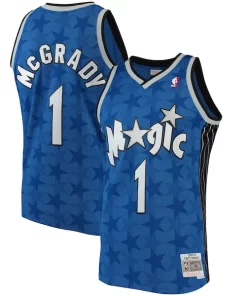 Tracy McGrady Orlando Magic Hardwood Classics Admirable Swingman Jersey Blue