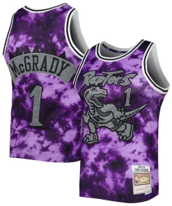 Tracy McGrady Toronto Raptors 1998/99 Galaxy Swingman Jersey Purple Admirable
