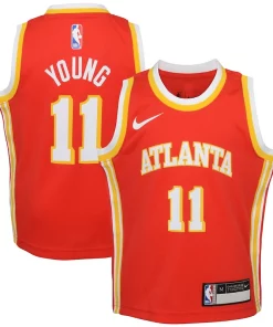 Trae Young Atlanta Hawks Refiné Nike Preschool Swingman Player Jersey Icon Edition Red