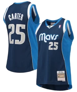Vince Carter Dallas Mavericks 2011/12 Hardwood Classics Swingman Bold Jersey Navy