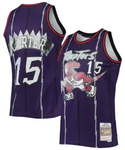 Vince Carter Toronto Raptors 1998/99 Hardwood Classics Prime NBA 75th Anniversary Diamond Swingman Jersey Purple