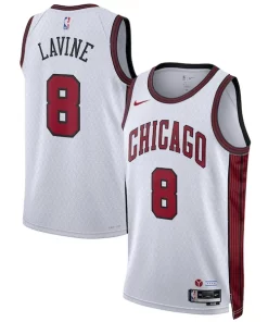 Zach LaVine Chicago Bulls Nike Unisex 2022/23 Swingman Jersey City Edition Tendance White