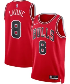Zach LaVine Chicago Bulls Splendide Nike Unisex Swingman Jersey Icon Edition Red/White