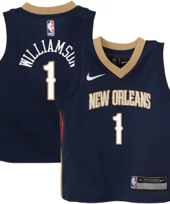 Zion Williamson New Orleans Pelicans Nike Preschool Swingman Player Personalisable Jersey Icon Edition Navy