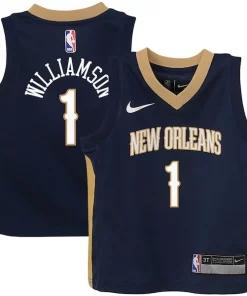 Zion Williamson New Orleans Pelicans Nike Toddler Replica Jersey Icon Haut de gamme Edition Navy